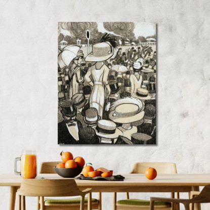 Alle Gare Juan Gris jgr10 quadro stampato su tela