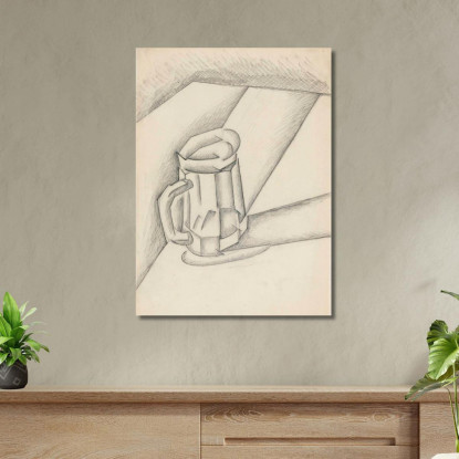 Boccale Di Birra Juan Gris jgr11 quadro stampato su tela