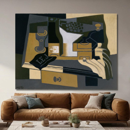 Macinacaffè Juan Gris jgr17 quadro stampato su tela