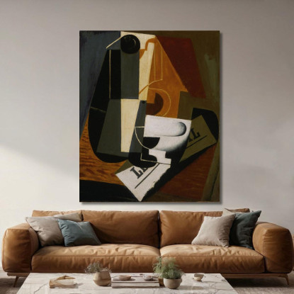 Caffettiera Juan Gris jgr18 quadro stampato su tela