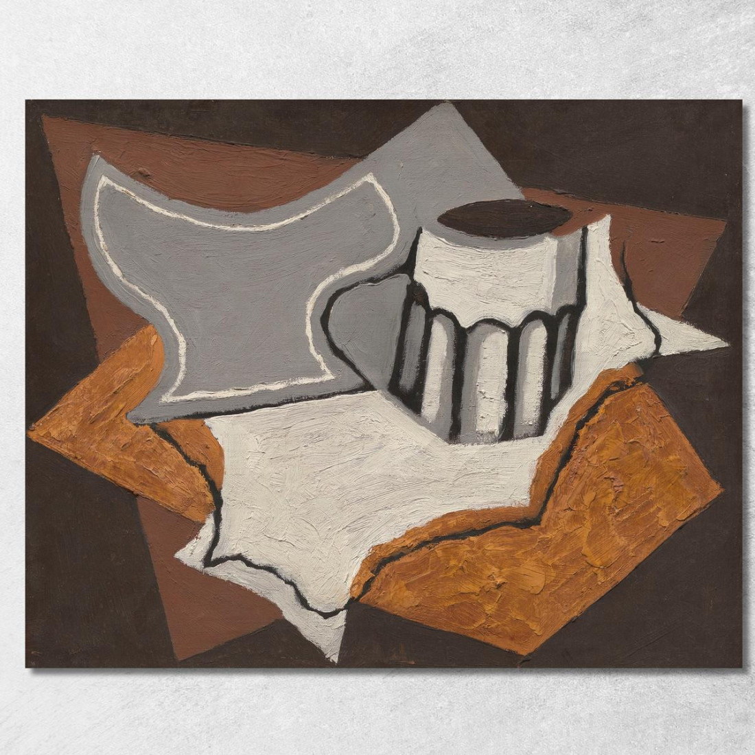 La Tazza Juan Gris jgr42 quadro stampato su tela La Tazza Juan Gris jgr42 quadro stampato su tela