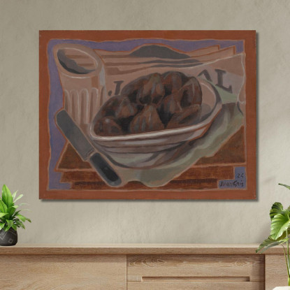 Fichi Juan Gris jgr48 quadro stampato su tela
