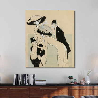 I Nani Juan Gris jgr49 quadro stampato su tela