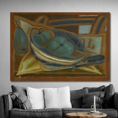 Mele Juan Gris jgr50 quadro stampato su tela