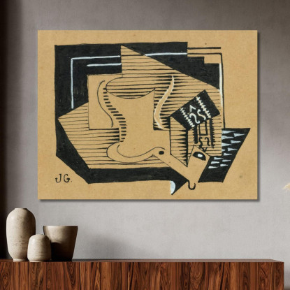 Natura Morta Con Compotier Juan Gris jgr54 quadro stampato su tela