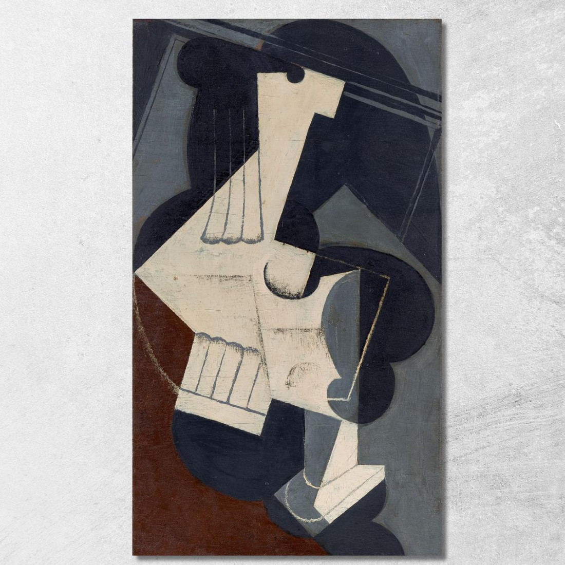 Natura Morta Juan Gris jgr63 quadro stampato su tela Natura Morta Juan Gris jgr63 quadro stampato su tela