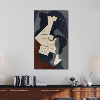 Natura Morta Juan Gris jgr63 quadro stampato su tela