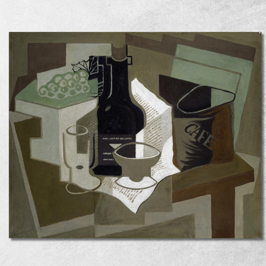 La Borsa Del Caffè Juan Gris jgr65 quadro stampato su tela La Borsa Del Caffè Juan Gris jgr65 quadro stampato su tela