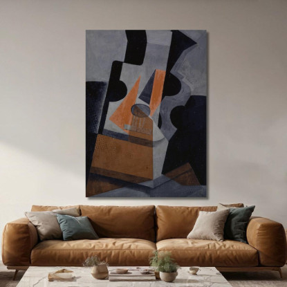 La Chitarra Natura Morta Con Chitarra Juan Gris jgr69 quadro stampato su tela