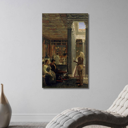 Un Giocoliere Lawrence Alma-Tadema lat5 quadro stampato su tela