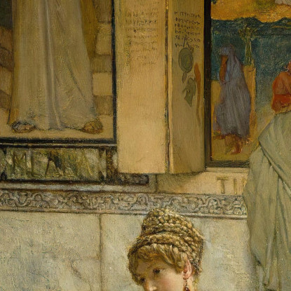 Una Galleria Di Immagini Lawrence Alma-Tadema lat6 quadro stampato su tela