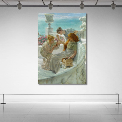 Il Preferito Della Fortuna Lawrence Alma-Tadema lat20 quadro stampato su tela