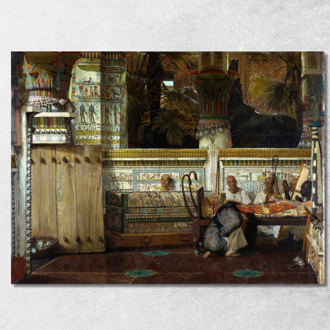 La Vedova Egiziana Lawrence Alma-Tadema lat41 quadro stampato su tela La Vedova Egiziana Lawrence Alma-Tadema lat41 quadro stampato su tela