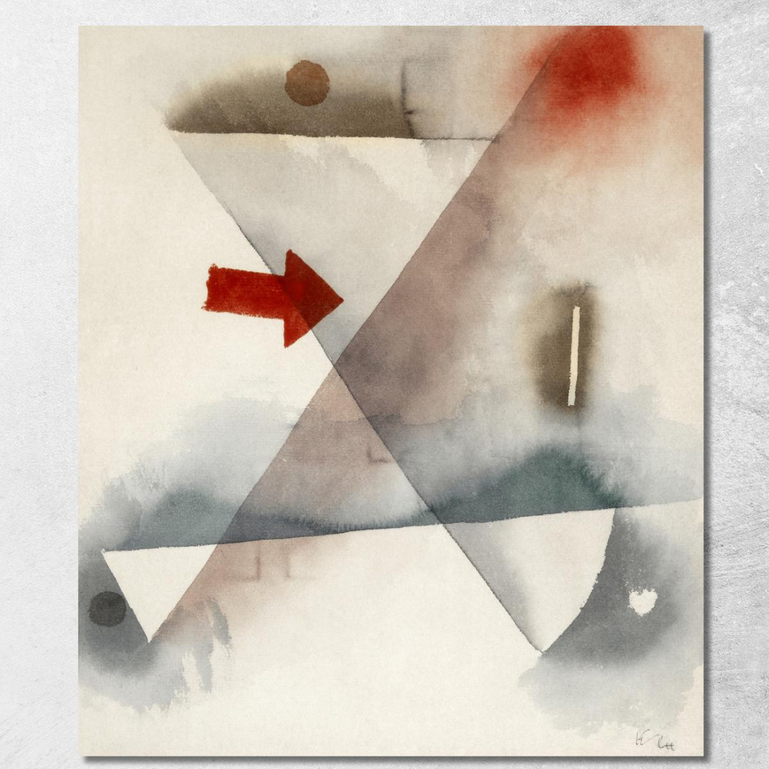 Carillon Paul Klee pkl19 quadro stampato su tela Carillon Paul Klee pkl19 quadro stampato su tela