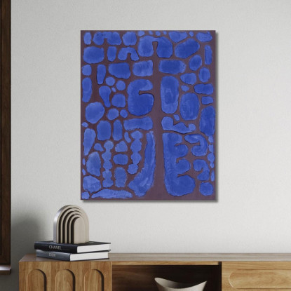 Tarda Serata Guardando Fuori Dal Bosco Paul Klee pkl50 quadro stampato su tela