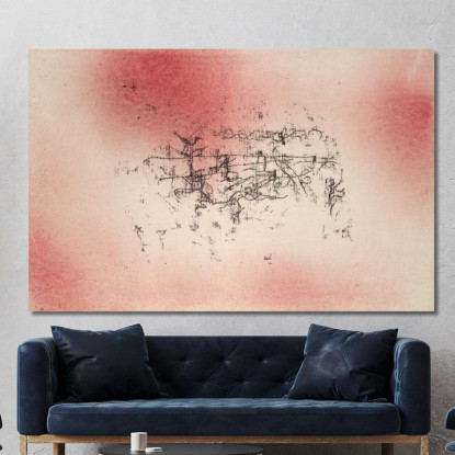 Paesaggio Di Uccelli Paul Klee pkl108 quadro stampato su tela