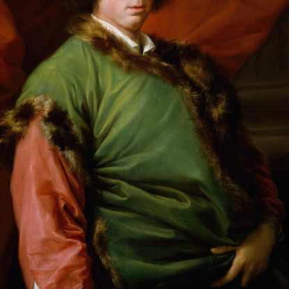 Ritratto Di Joseph Leeson In Seguito Primo Conte Di Milltown Pompeo Batoni pbt35 quadro stampato su tela