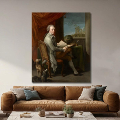 Thomas Tayleur Primo Marchese Di Headfort Pompeo Batoni pbt54 quadro stampato su tela