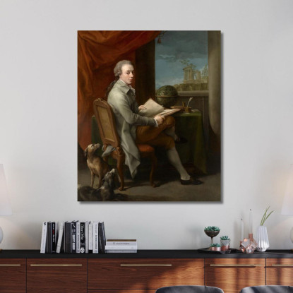 Thomas Tayleur Primo Marchese Di Headfort Pompeo Batoni pbt54 quadro stampato su tela