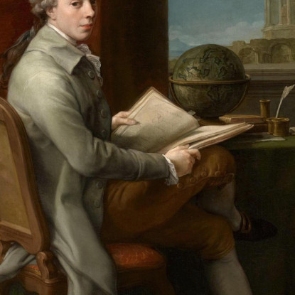 Thomas Tayleur Primo Marchese Di Headfort Pompeo Batoni pbt54 quadro stampato su tela