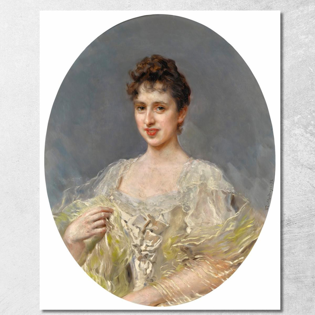 Clotilde Marchesa Di Acricollar Raimundo de Madrazo y Garreta rmg12 quadro stampato su tela Clotilde Marchesa Di Acricollar Raimundo de Madrazo y Garreta rmg12 quadro stampato su tela