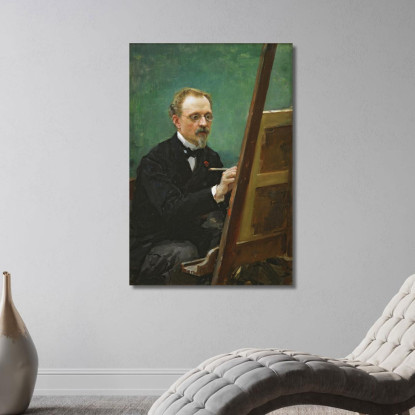 Ritratto Di Federico De Madrazo Dipinto Raimundo de Madrazo y Garreta rmg29 quadro stampato su tela