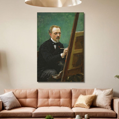 Ritratto Di Federico De Madrazo Dipinto Raimundo de Madrazo y Garreta rmg29 quadro stampato su tela