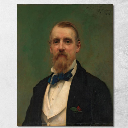 Samuel P. Avery Raimundo de Madrazo y Garreta rmg34 quadro stampato su tela