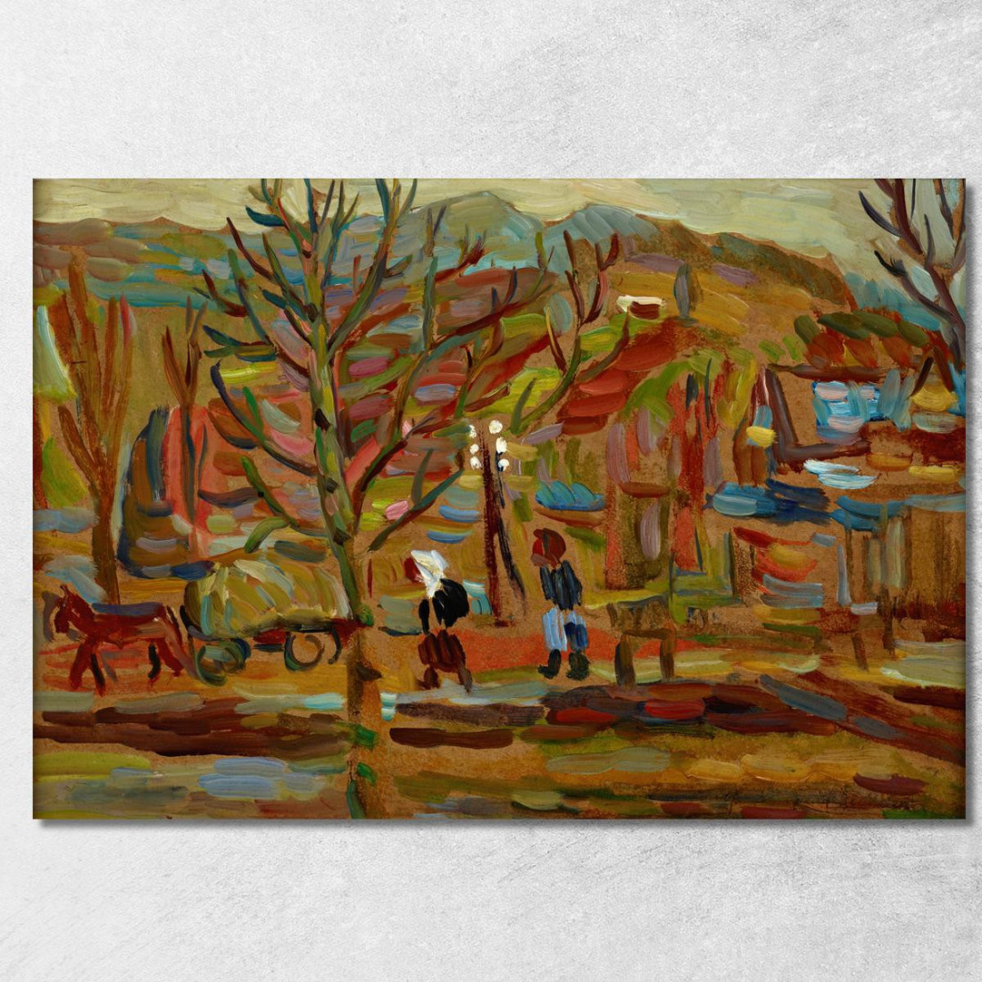 Su Una Strada Di Campagna Sasza Blonder sbl15 quadro stampato su tela Su Una Strada Di Campagna Sasza Blonder sbl15 quadro stampato su tela