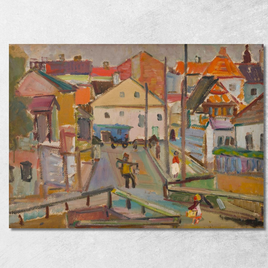 Portatore D'Acqua A Krzemieniec Sasza Blonder sbl24 quadro stampato su tela Portatore D'Acqua A Krzemieniec Sasza Blonder sbl24 quadro stampato su tela