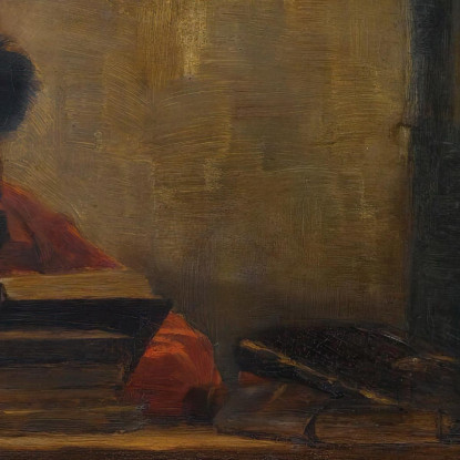 Lettura Rabbino Theodoros Ralli trl25 quadro stampato su tela