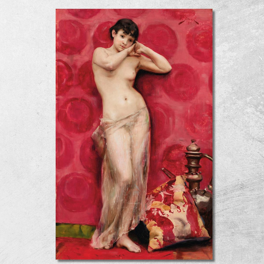 Lo Schiavo Julius Leblanc Stewart jls13 quadro stampato su tela Lo Schiavo Julius Leblanc Stewart jls13 quadro stampato su tela