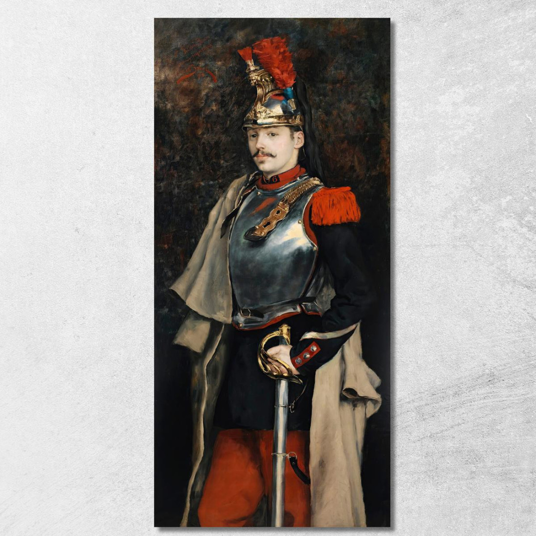 Ritratto Di Un Uomo Che Si Presume Sia Il Signor Filleul-Brohy Julius Leblanc Stewart jls15 quadro stampato su tela Ritratto Di Un Uomo Che Si Presume Sia Il Signor Filleul-Brohy Julius Leblanc Stewart jls15 quadro stampato su tela