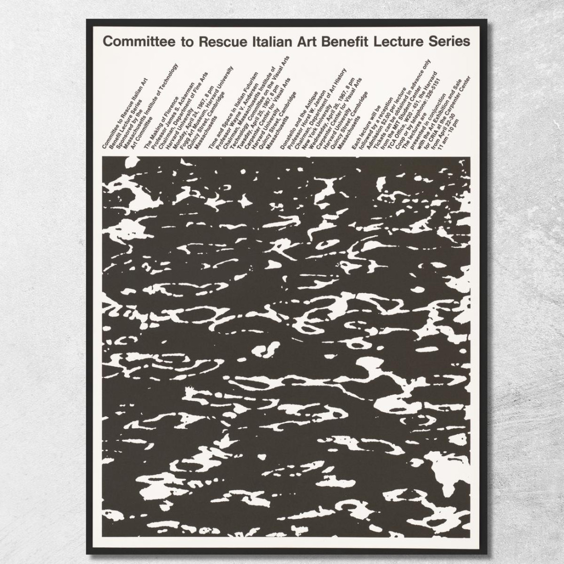 Committee To Rescue Italian Art Benefit Lecture Series Dietmar Winkler canvas print Committee To Rescue Italian Art Benefit Lecture Series Dietmar Winkler canvas print