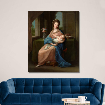 Mary Taylour Vicomtesse De Headfort Plus Tard Comtesse De Bective Et Marquise De Headfort Pompeo Batoni tableau impression sur t