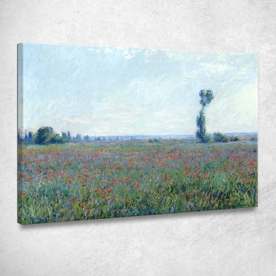 Campo Di Papaveri 1881 Claude Monet mnt46 quadro stampato su tela