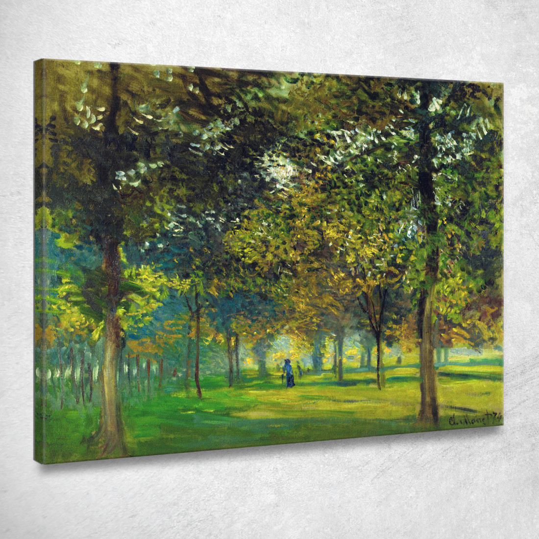 Il Vicolo Di Champ De Foire Ad Argenteuil 1874 Claude Monet mnt65 quadro stampato su tela Il Vicolo Di Champ De Foire Ad Argenteuil 1874 Claude Monet mnt65 quadro stampato su tela