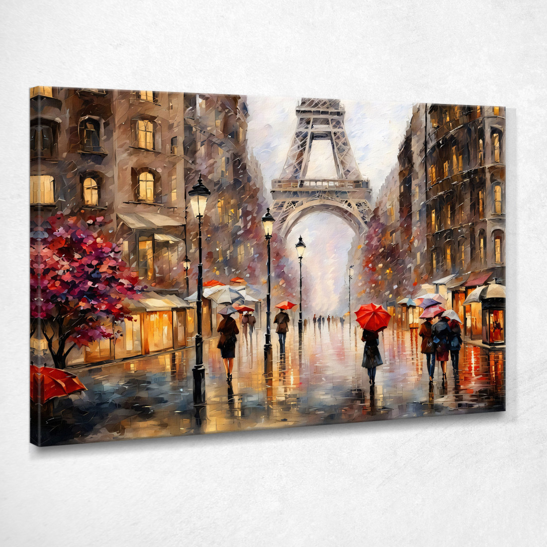 Quadro Moderno Città Astratto Atmosfera Piovosa A Parigi Con Torre Eiffel E Ombrelli Colorati ct1 quadro stampato su tela Quadro Moderno Città Astratto Atmosfera Piovosa A Parigi Con Torre Eiffel E Ombrelli Colorati ct1 quadro stampato su tela