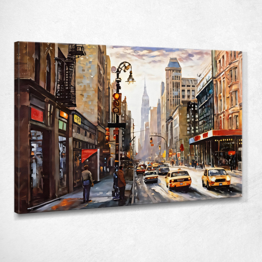 Quadro Moderno Città Astratto Strade Di New York Con Taxi Gialli E Skyline Urbano ct29 quadro stampato su tela Quadro Moderno Città Astratto Strade Di New York Con Taxi Gialli E Skyline Urbano ct29 quadro stampato su tela