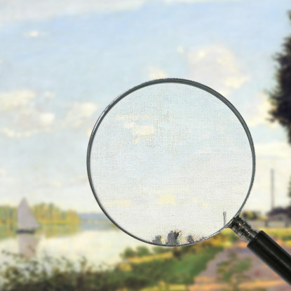 La Passeggiata Ad Argenteuil 1872 Claude Monet mnt86 quadro stampato su tela