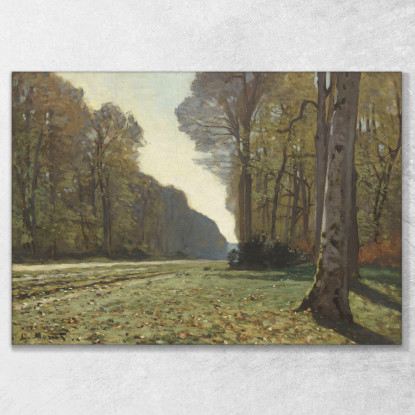 La Strada Di Chailly 1865 Claude Monet mnt91 quadro stampato su tela