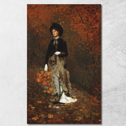 Herbst Winslow Homer drucken auf leinwand