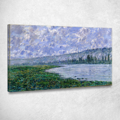 La Senna E Il Chaantemesle 1880 Claude Monet mnt93 quadro stampato su tela