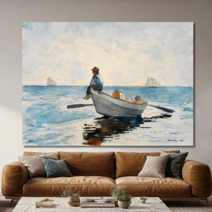 Chicos En Dory 2 Winslow Homer cuadro en lienzo