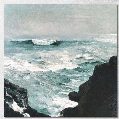 Cannon Rock Winslow Homer canvas print