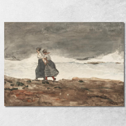 Gefahr Winslow Homer drucken auf leinwand