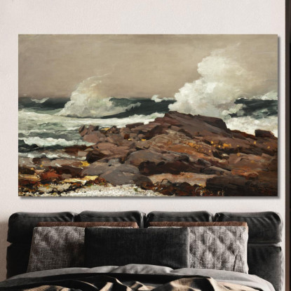 Pointe Est Winslow Homer tableau impression sur toile