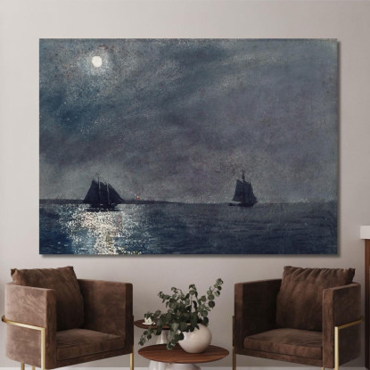 Phare De La Pointe Est Winslow Homer tableau impression sur toile