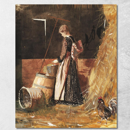 Frische Eier Winslow Homer drucken auf leinwand