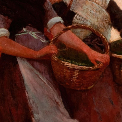 Écoutez ! L'Alouette Winslow Homer tableau impression sur toile